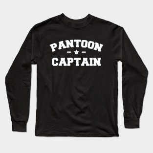 Pantoon Captain b Long Sleeve T-Shirt